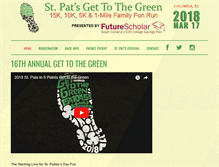 Tablet Screenshot of gettothegreen.com